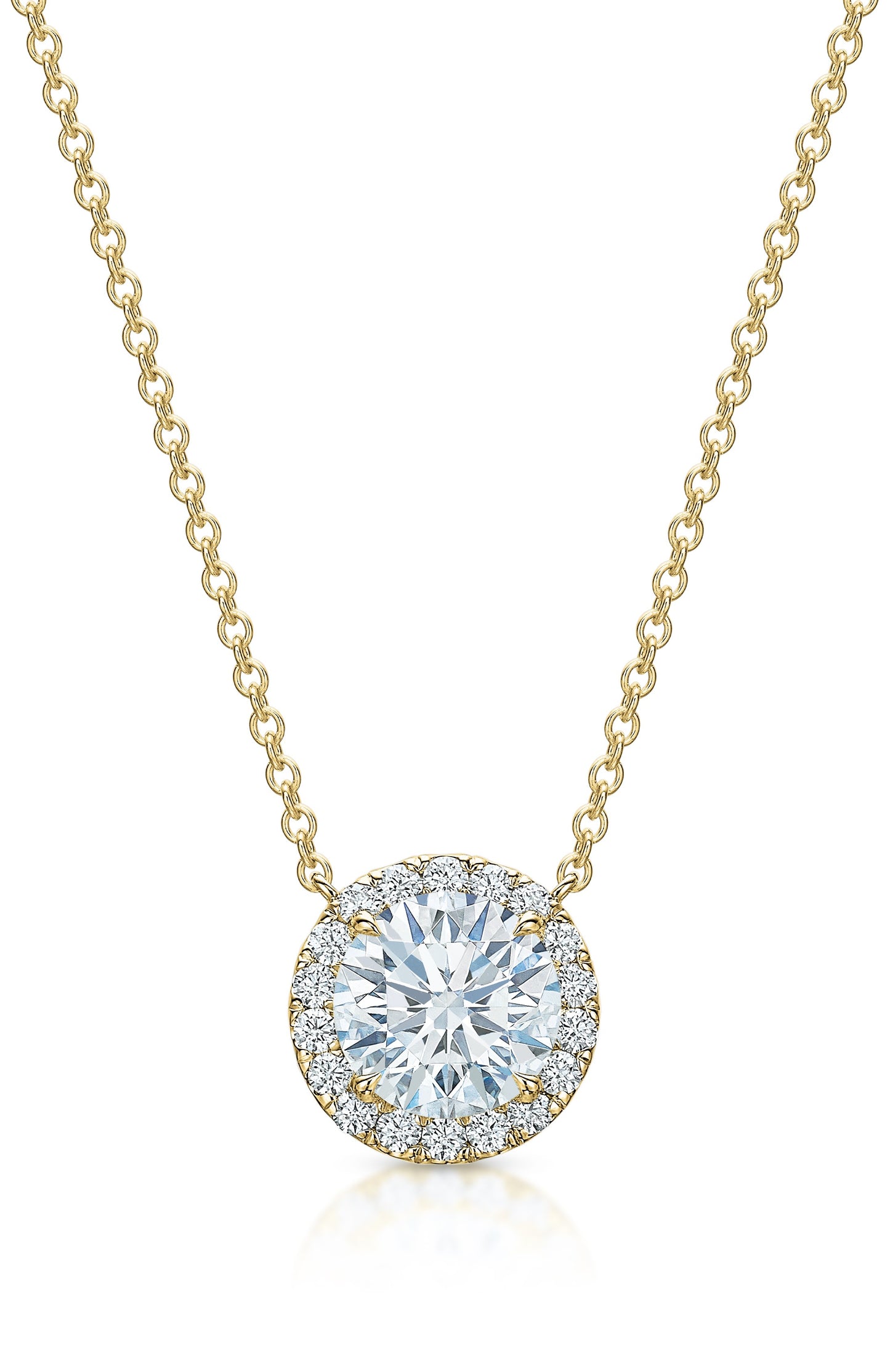 Kate 1.43 ct Round Diamond Pendant