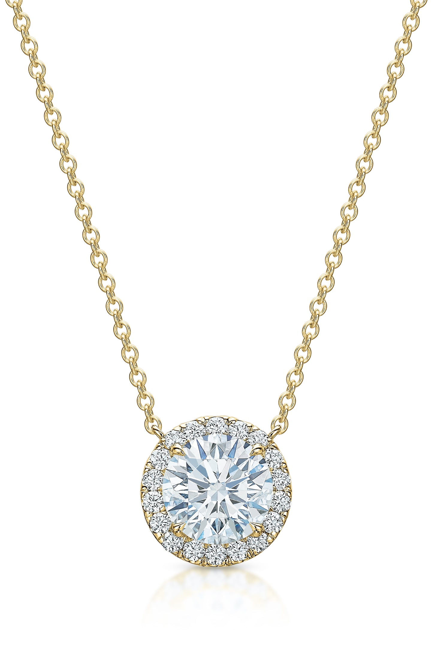 Kate 0.80 ct Round Diamond Pendant