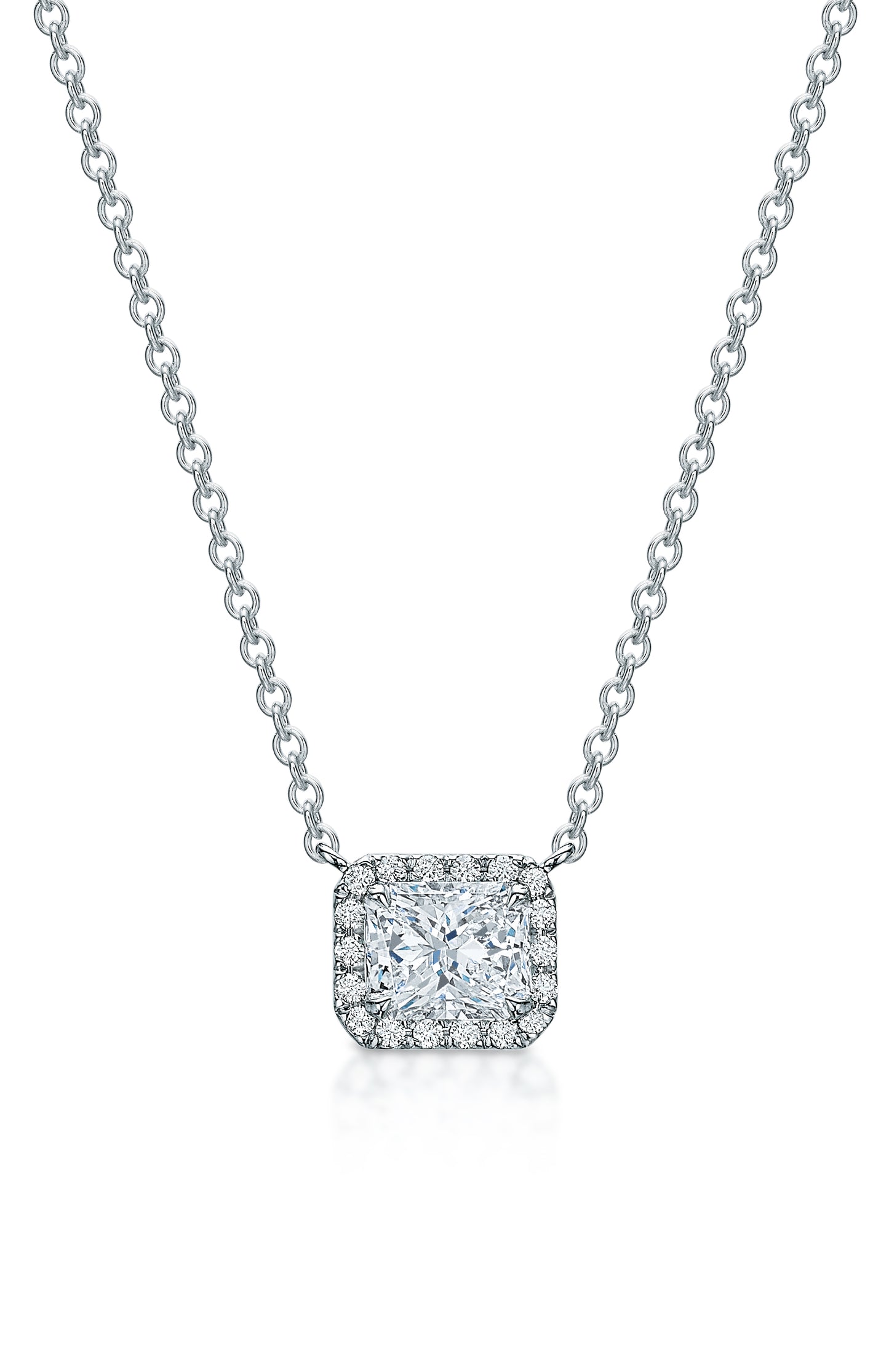 Kate 0.65 ct Radiant Cut Diamond Pendant