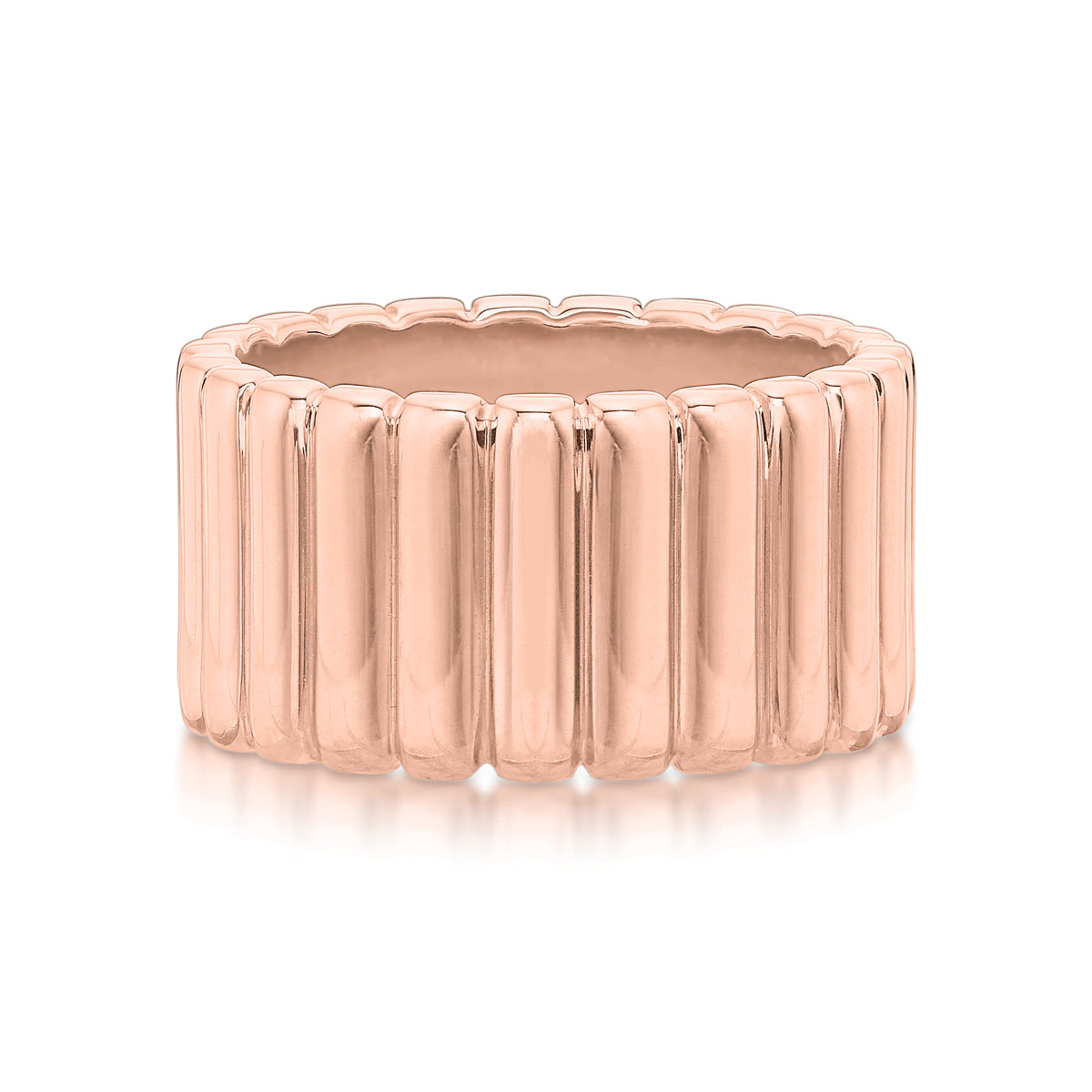 Aubri Statement Fluted Band