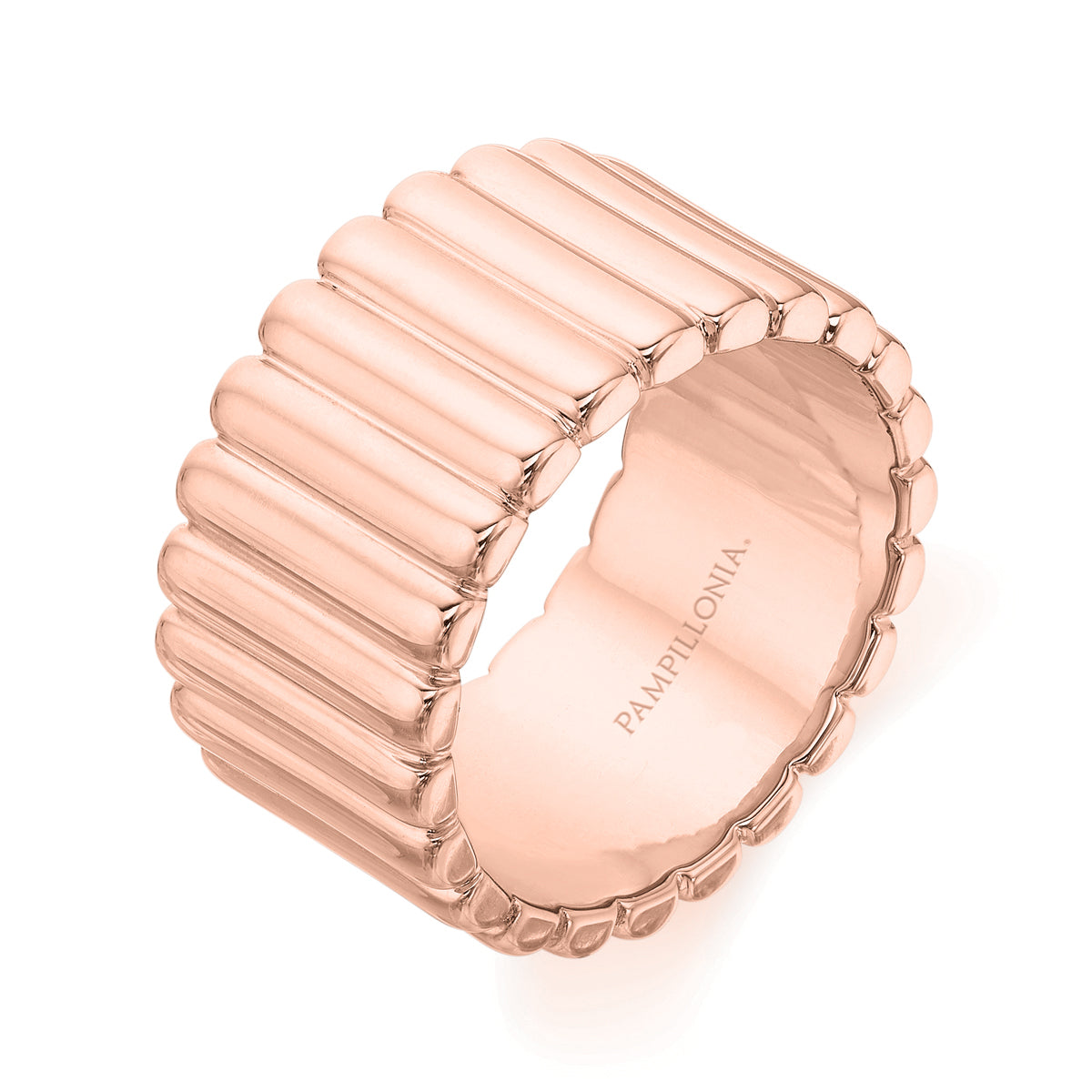 Aubri Statement Fluted Band