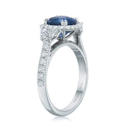 Savannah Sapphire Three Stone Ring