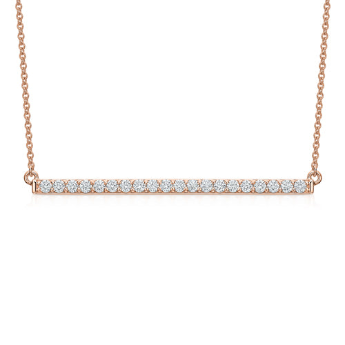 Statement Diamond Bar Pendant