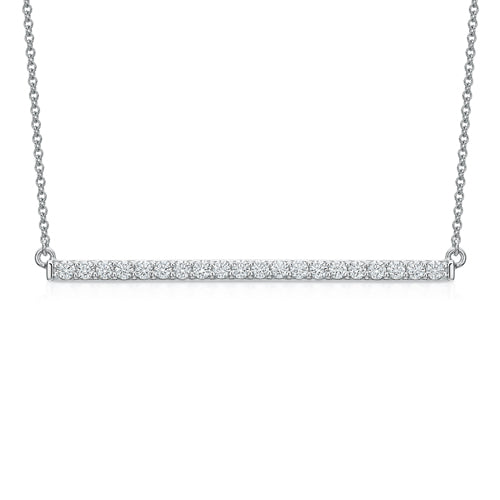 Statement Diamond Bar Pendant