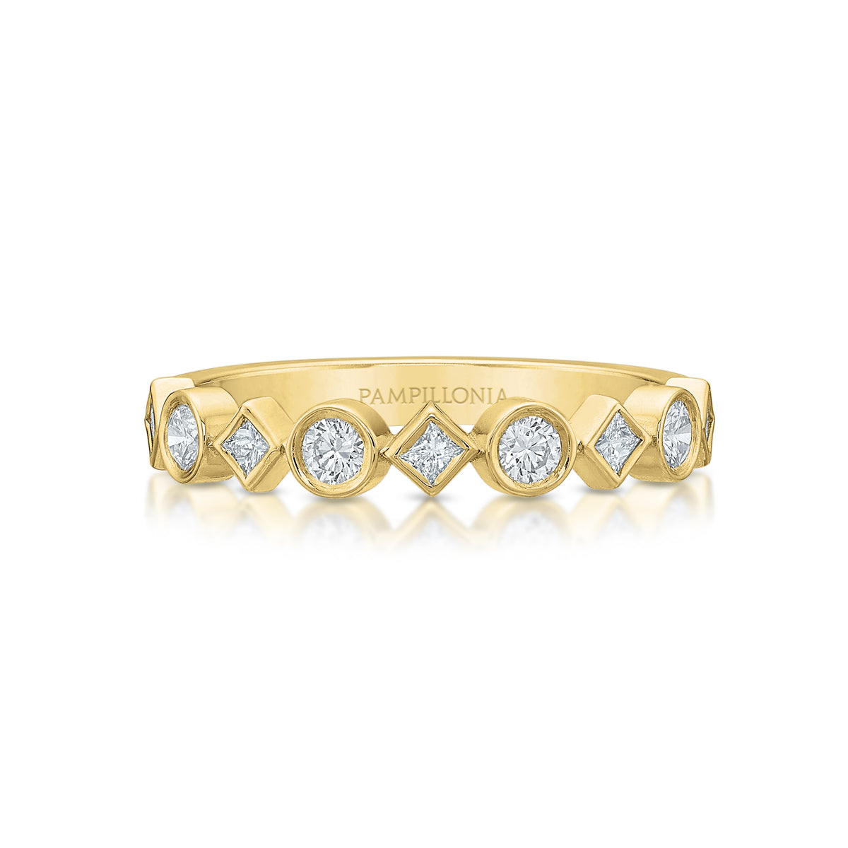 Alternating Diamond Band