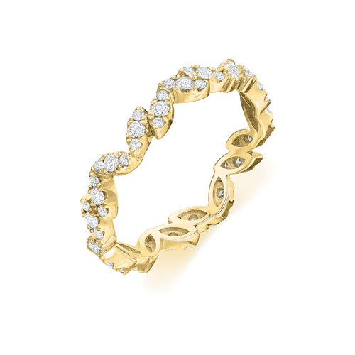 Marquise Motif Eternity Band