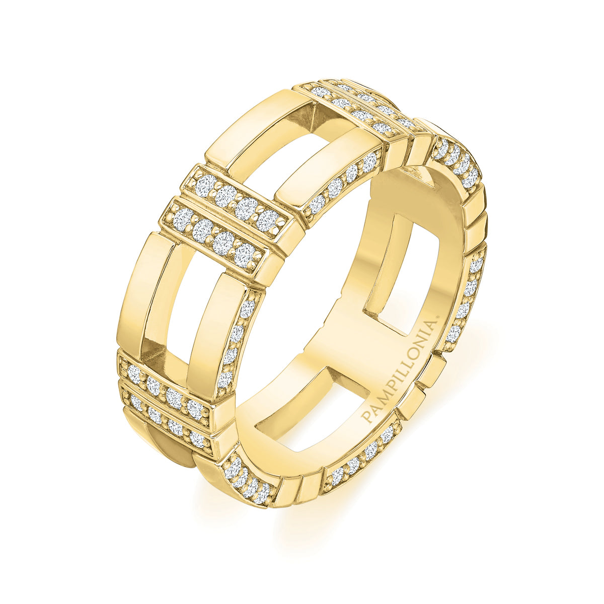 Sloane Wide Statement Eternity Band