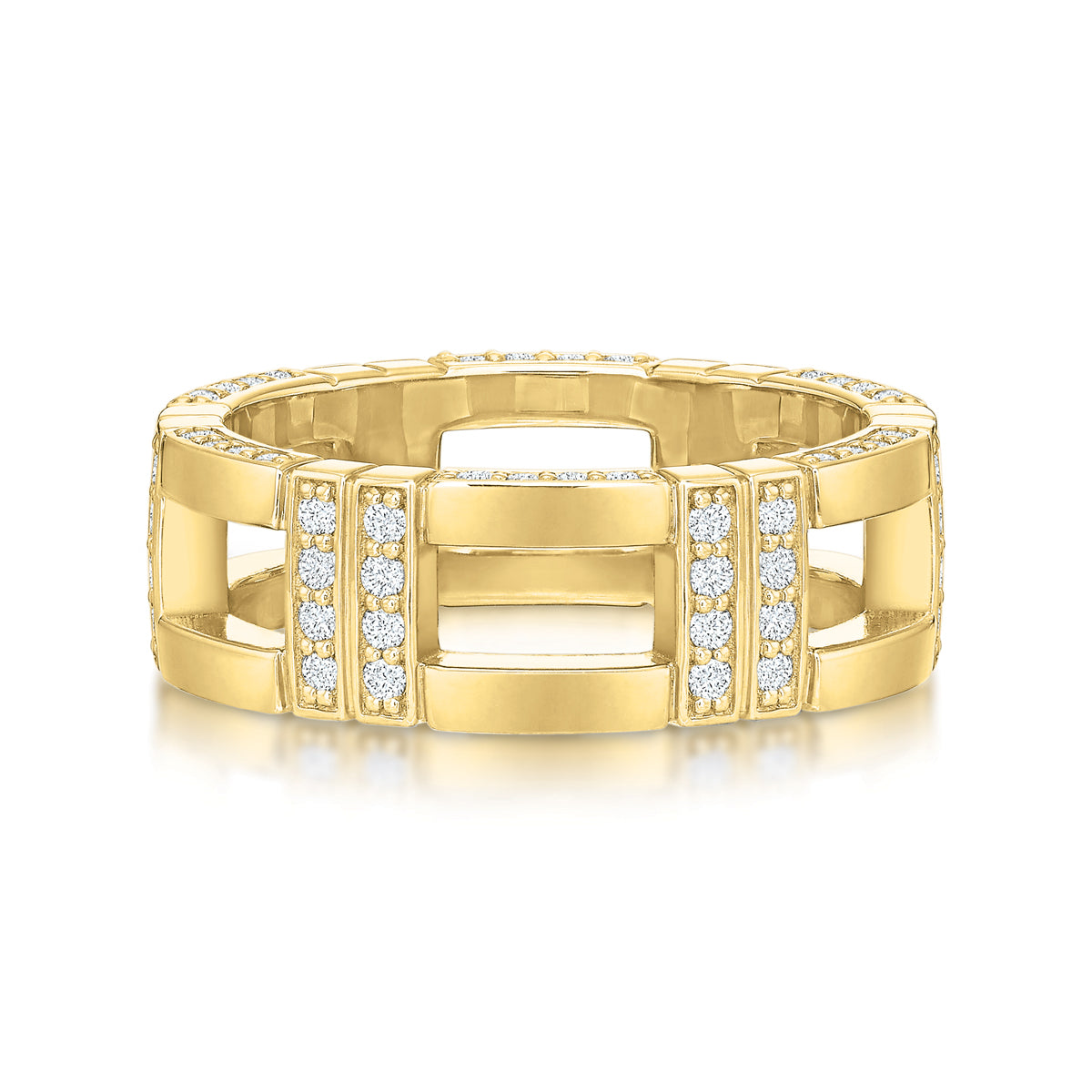 Sloane Wide Statement Eternity Band