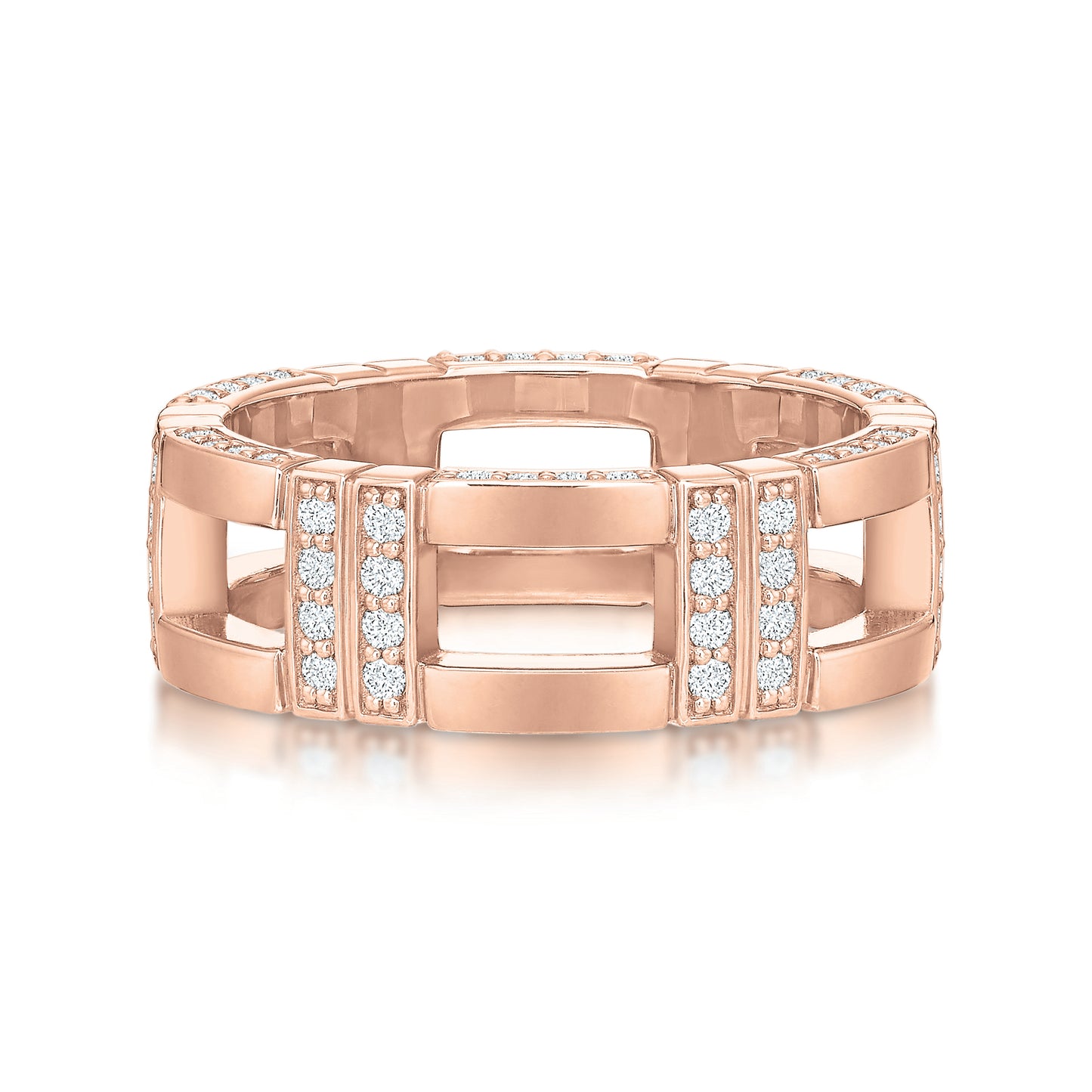 Sloane Wide Statement Eternity Band