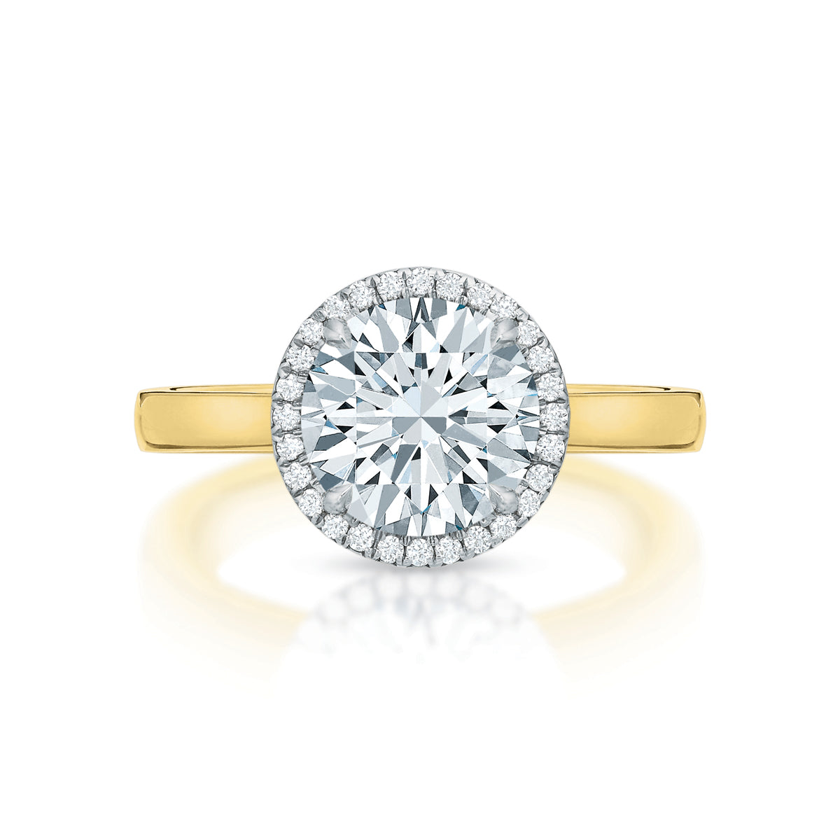 Taylor 2.02 ct Round Diamond Halo