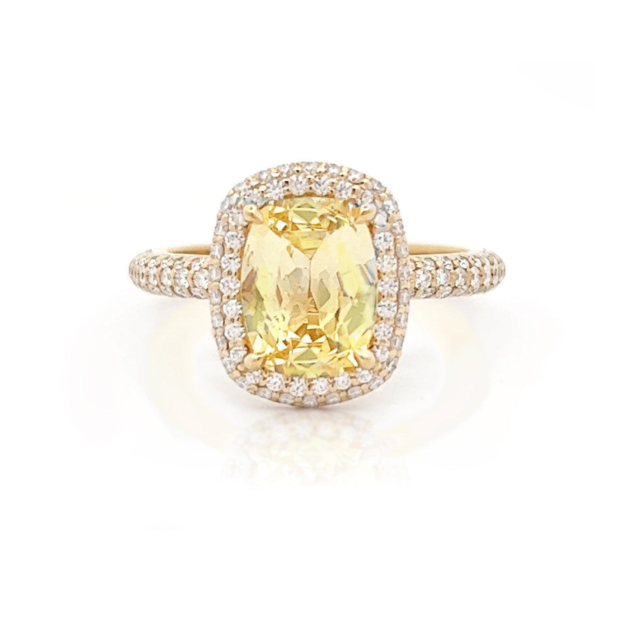 Kathleen Yellow Sapphire Ring