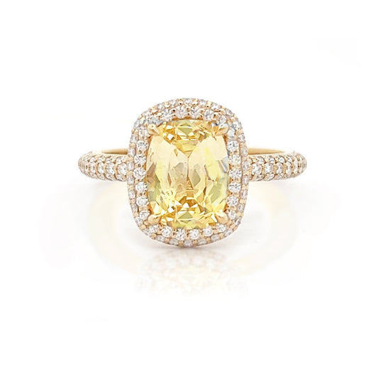 Kathleen Yellow Sapphire Ring